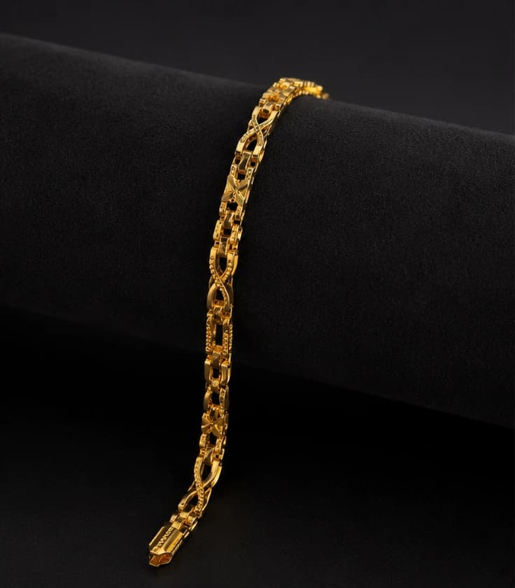Ornate Gold Bracelet