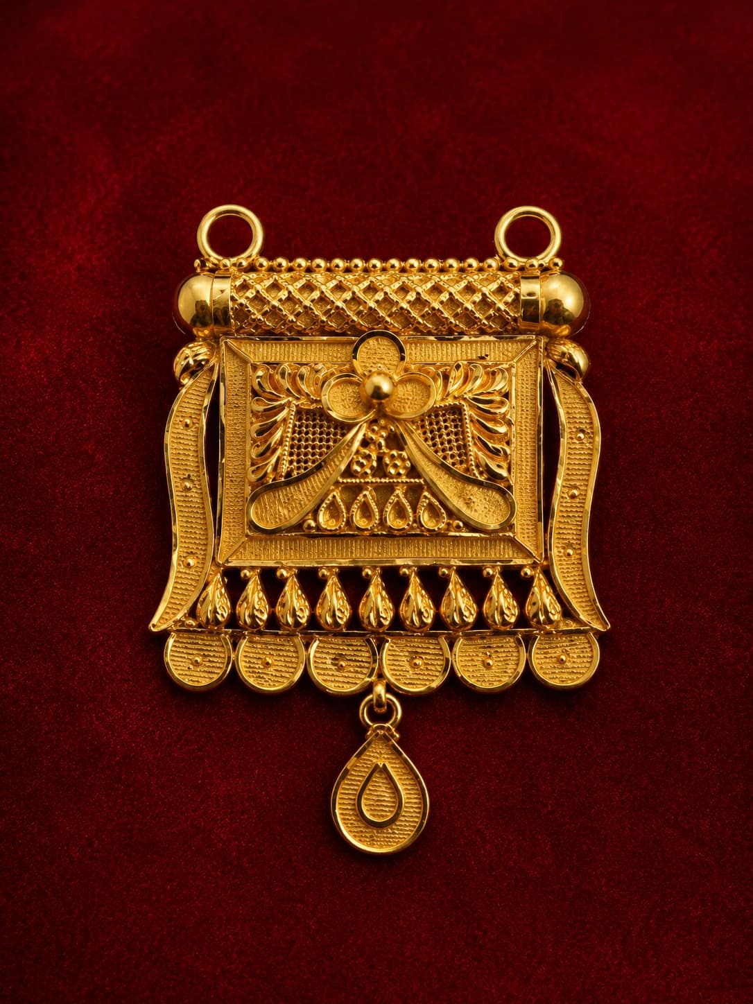 Ornate Gold Pendant