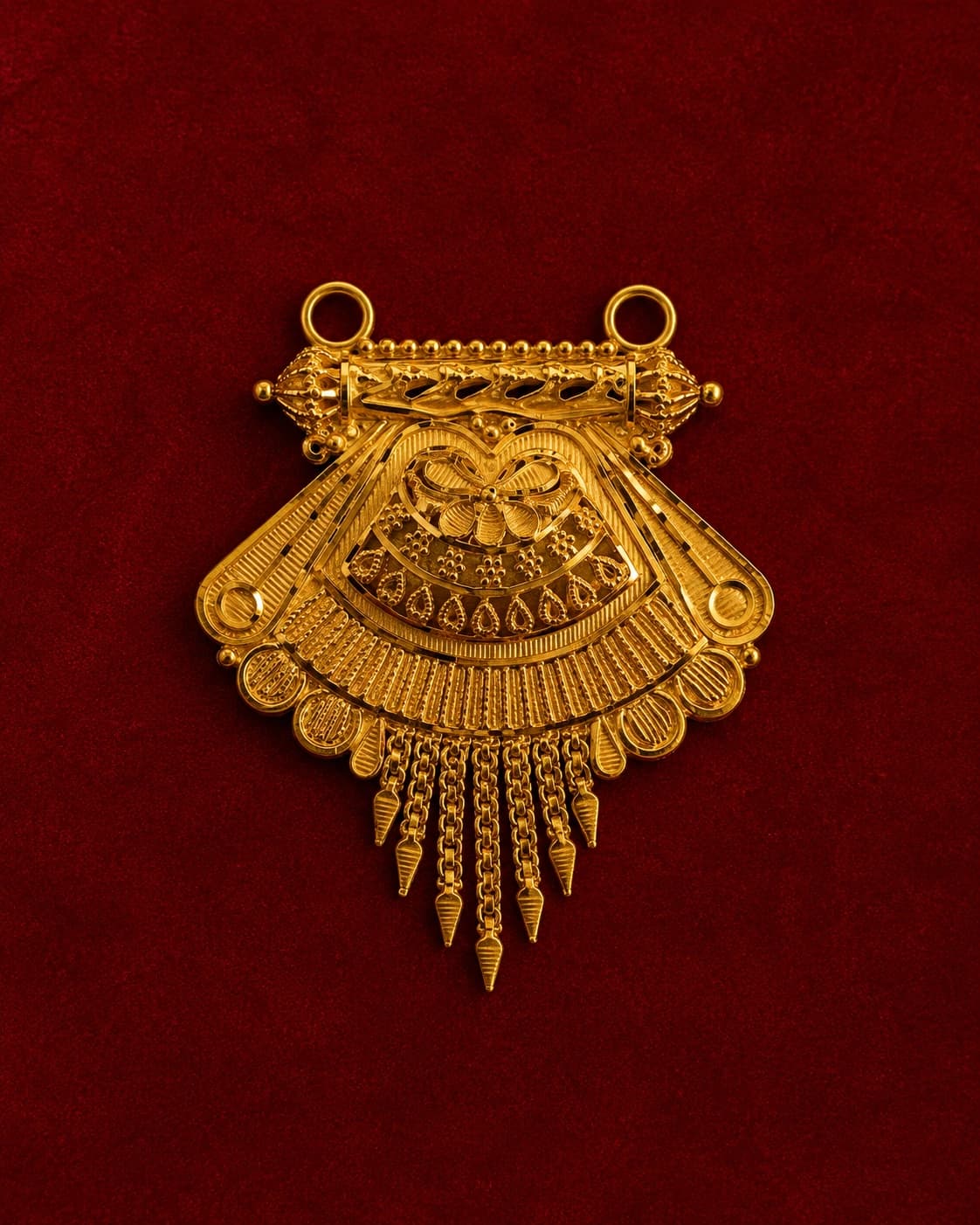 Ornate Gold Pendant