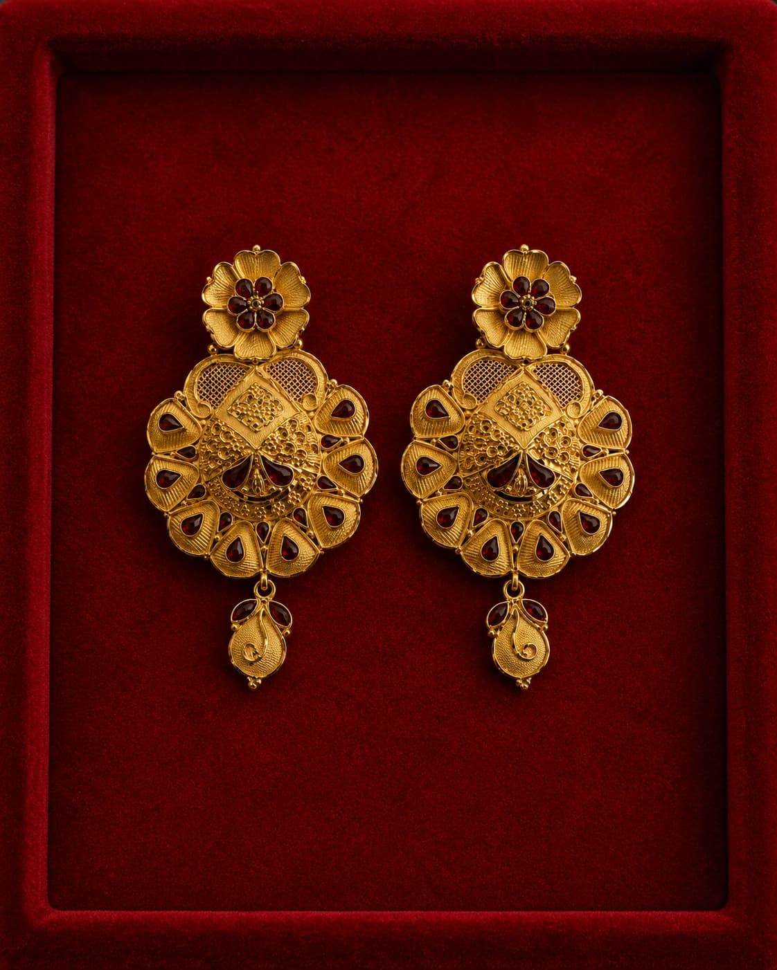 Ornate Gold Earring