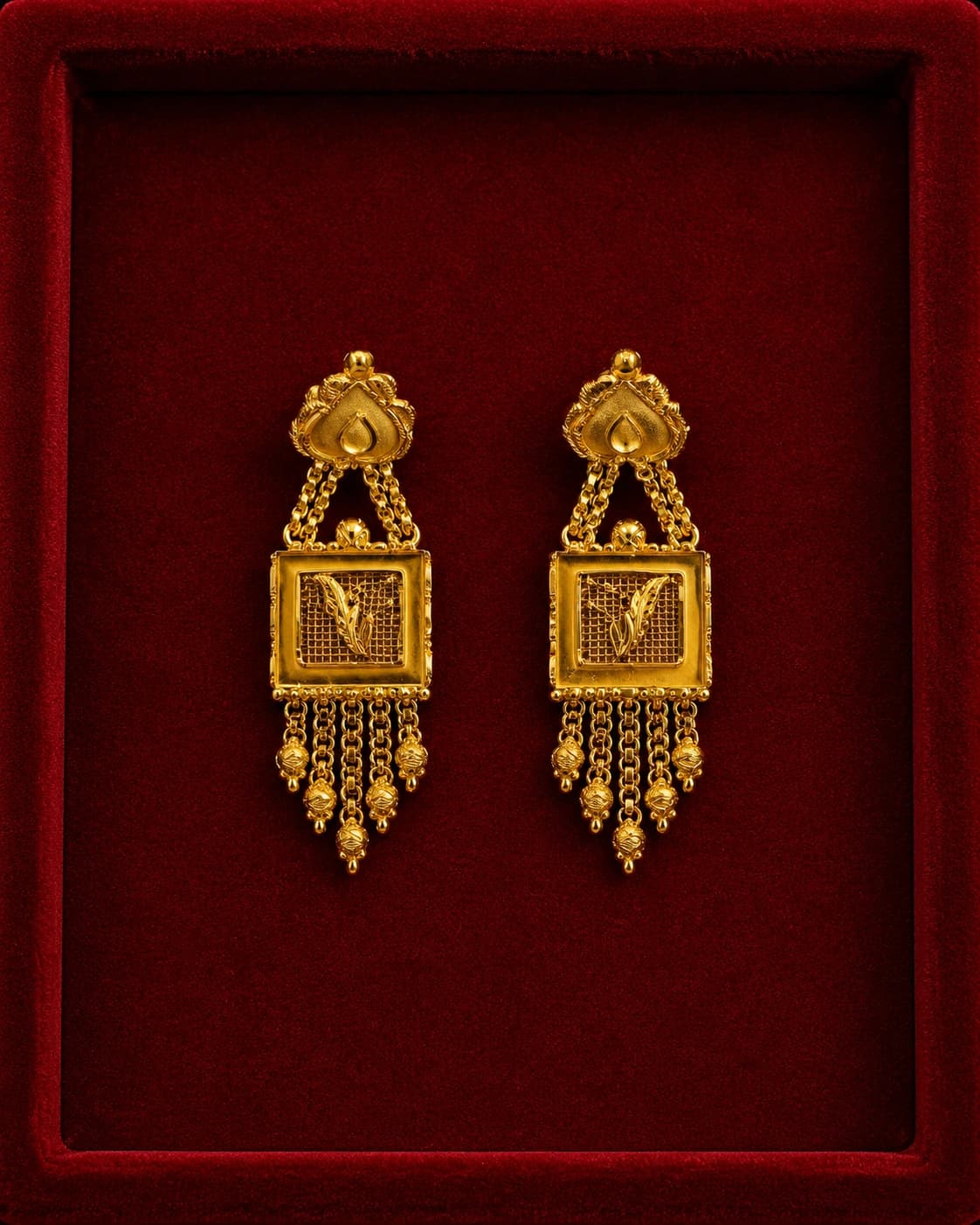 Ornate Gold Earring