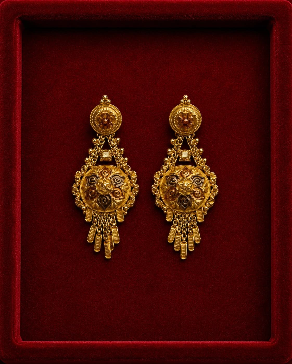 Ornate Gold Earring