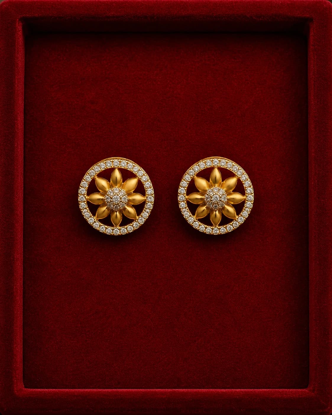 Ornate Gold Earring