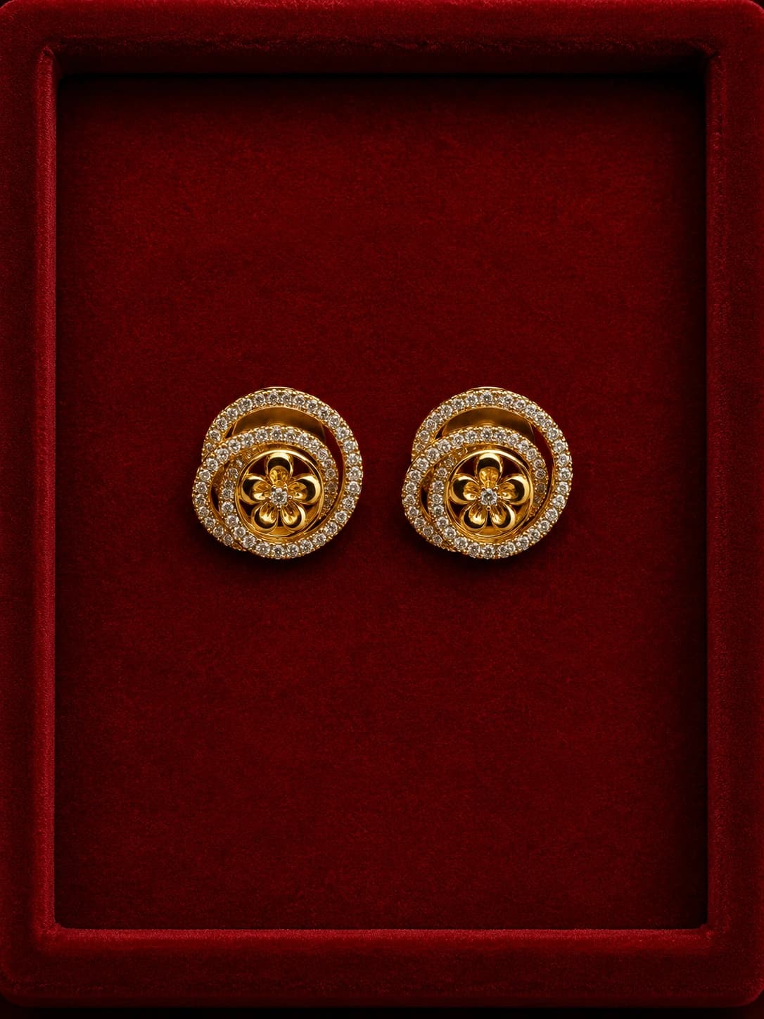 Ornate Gold Earring