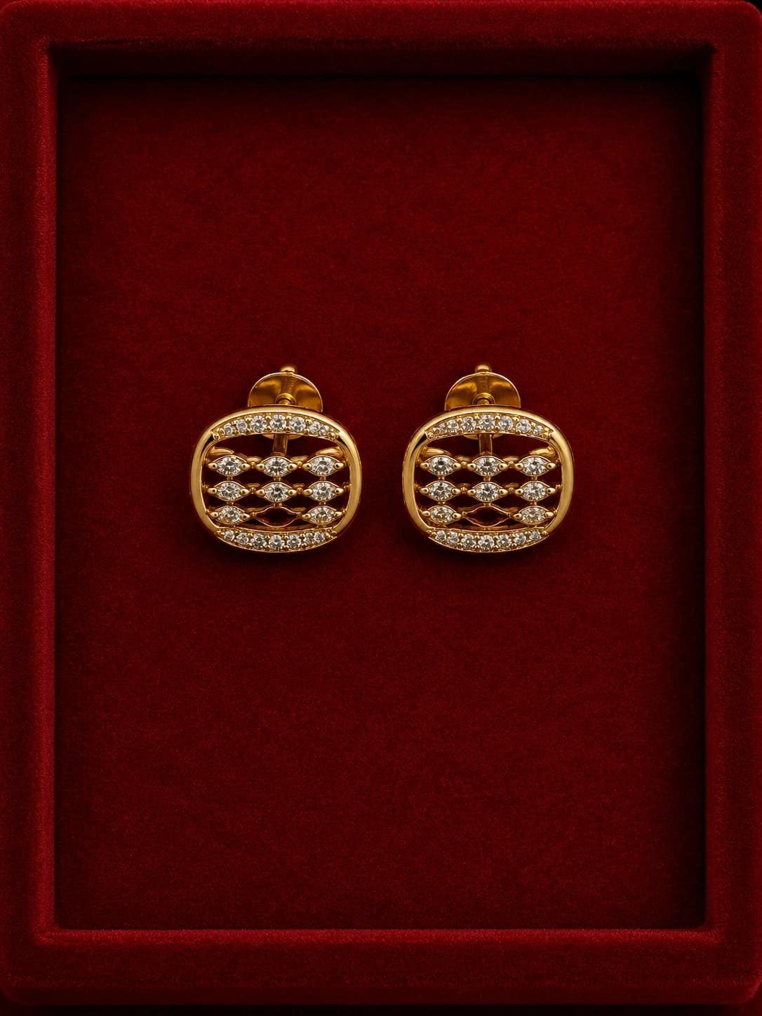Ornate Gold Earring