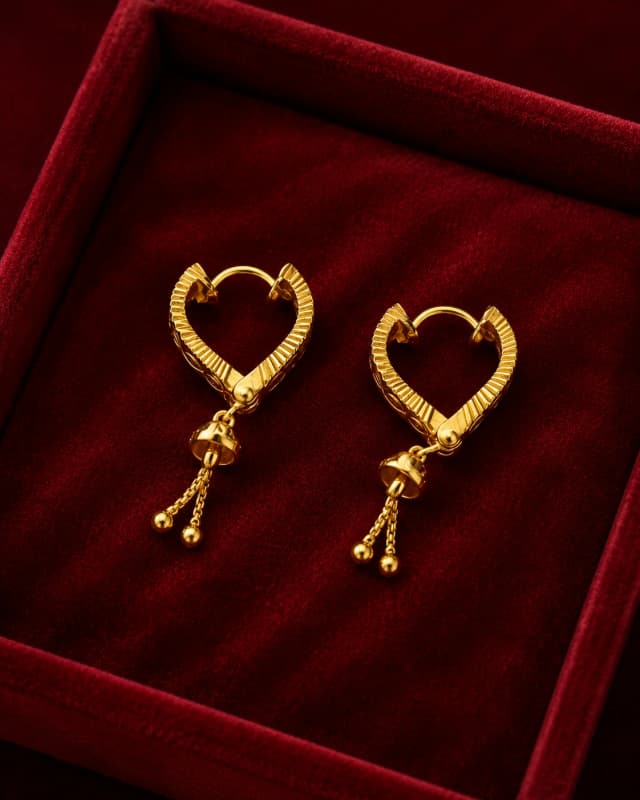 Ornate Gold Earring